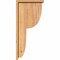 Ekena Millwork Crestline Smooth Corbel w/Backplate, Western Red Cedar, 5 1/2"W x 14"D x 30"H COR06X14X30CRE01SWR - alternate 2